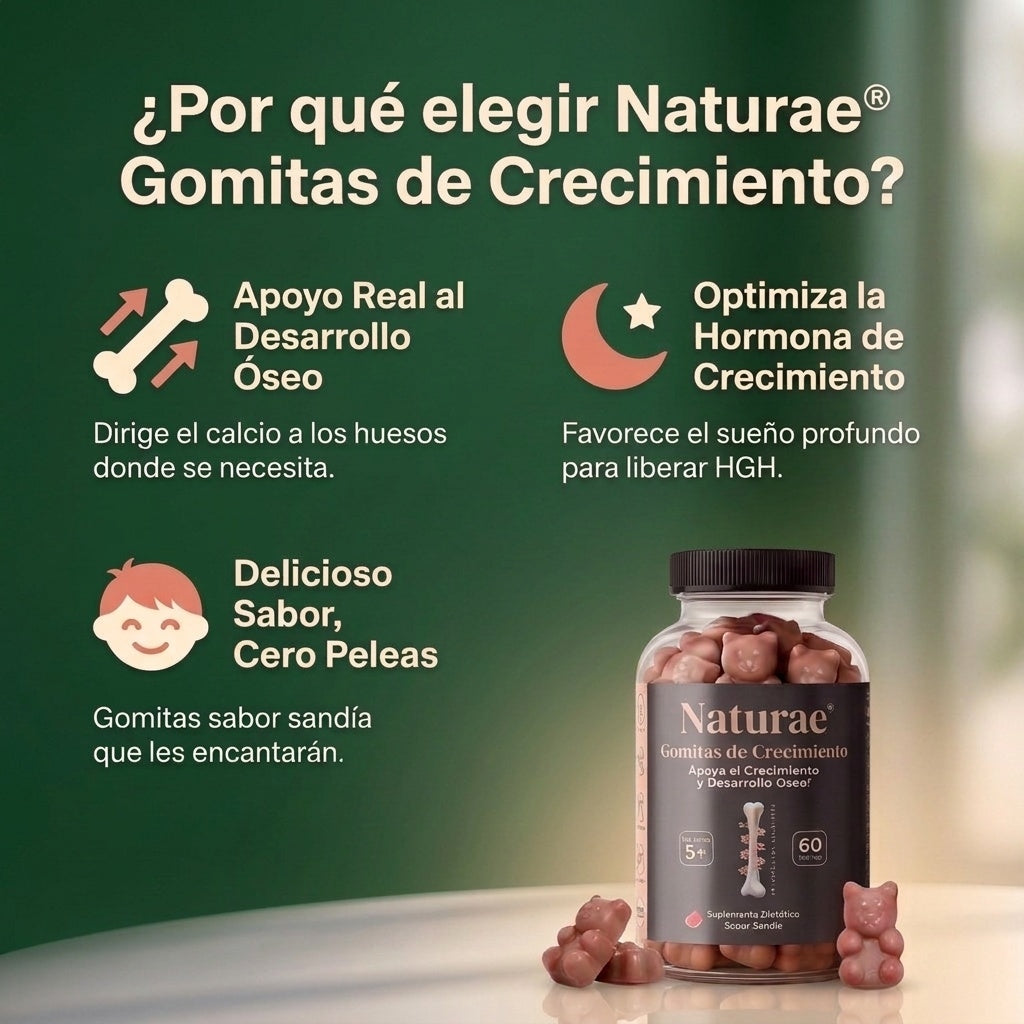 Naturae® Crecimiento Óseo Natural