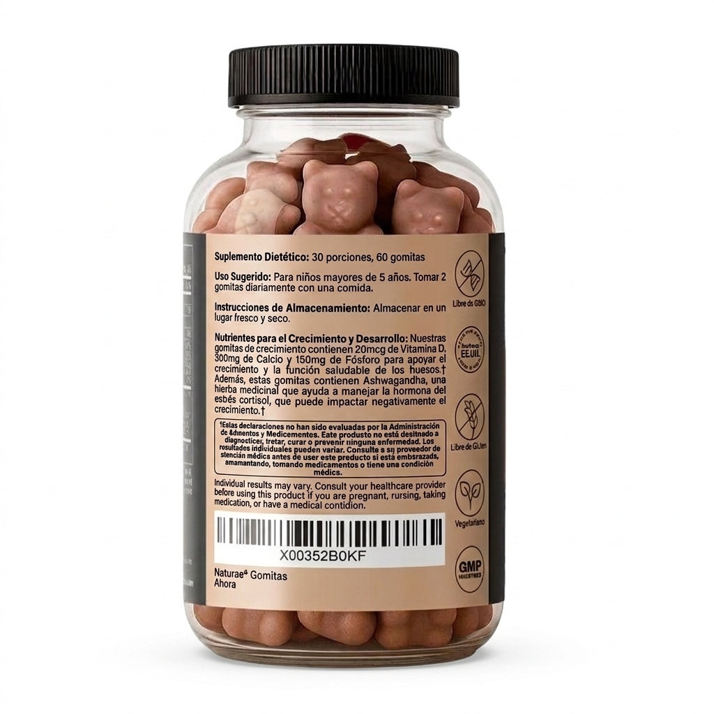 Naturae® Crecimiento Óseo Natural