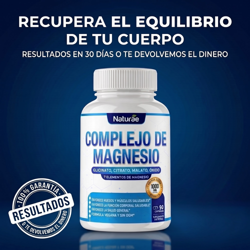 Naturae® Complejo de Magnesio 7 Formas