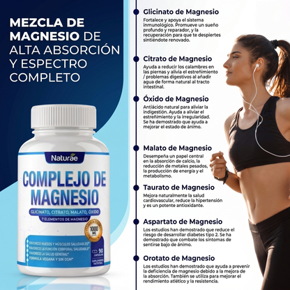 Naturae® Complejo de Magnesio 7 Formas