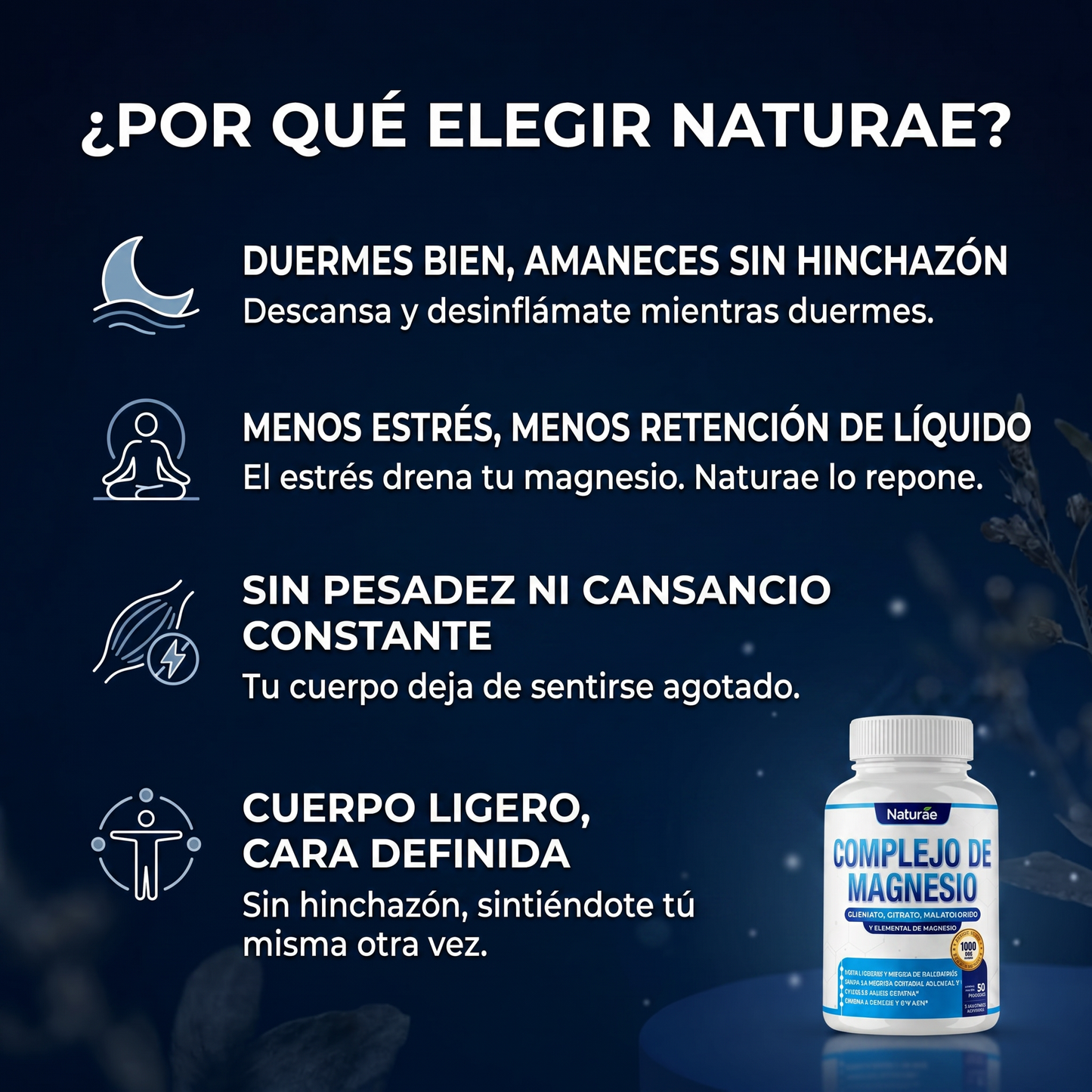 Naturae® Complejo de Magnesio 7 Formas