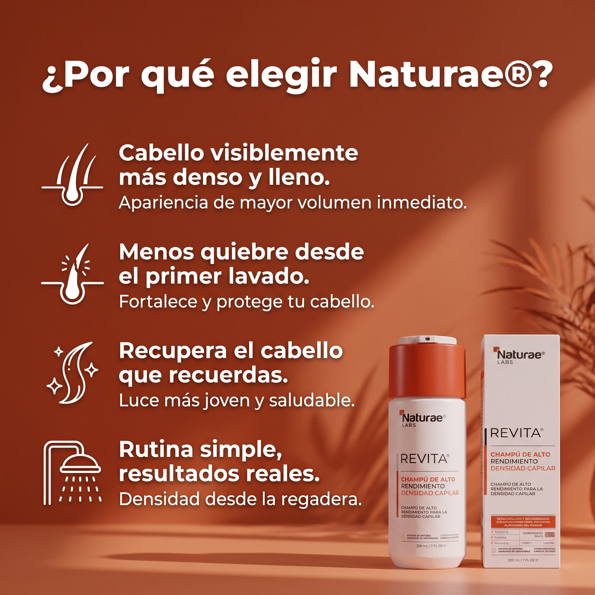 Naturae® Champú Anticaída Estimulante del Cabello
